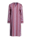 Brian Dales Woman Midi Dress Light Purple Size 14 Cotton In Purple