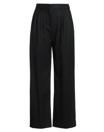 Brian Dales Woman Pants Black Size 10 Wool, Polyamide, Cashmere, Elastane