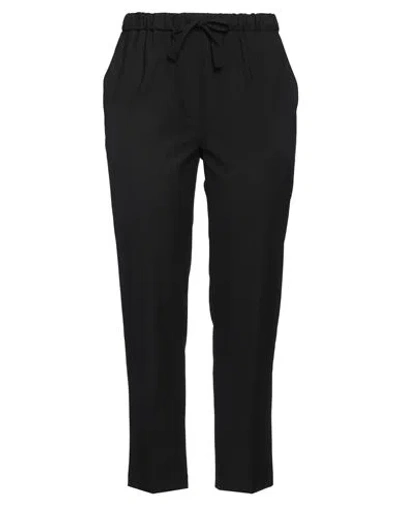 Brian Dales Woman Pants Black Size 10 Wool, Polyamide, Elastane