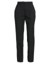 Brian Dales Woman Pants Black Size 2 Polyester, Wool, Elastane In Black