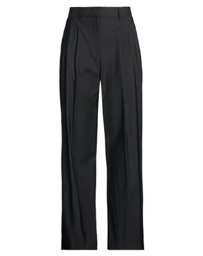 Brian Dales Woman Pants Black Size 4 Viscose, Wool