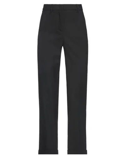 Brian Dales Woman Pants Black Size 8 Wool, Polyamide, Elastane