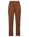 Brian Dales Woman Pants Camel Size 12 Wool In Beige