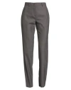 Brian Dales Woman Pants Chocolate Brown Size 2 Polyester, Wool, Elastane
