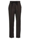 Brian Dales Woman Pants Dark Brown Size 12 Wool