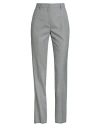 Brian Dales Woman Pants Grey Size 2 Polyester, Wool, Elastane In Gray