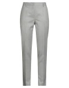 Brian Dales Woman Pants Light Grey Size 8 Wool In Gray