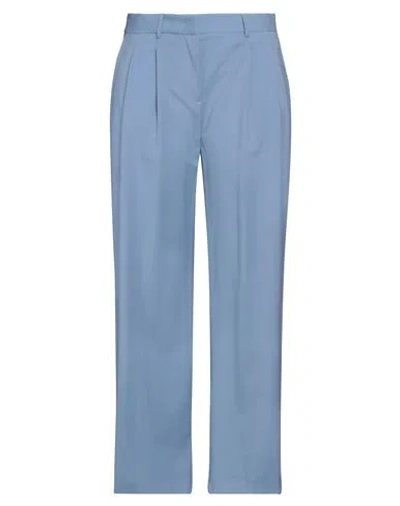 Brian Dales Woman Pants Pastel Blue Size 10 Wool