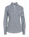 Brian Dales Woman Shirt Midnight Blue Size 14 Polyamide, Elastane