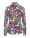 Brian Dales Woman Shirt Purple Size 6 Polyamide, Elastane In Purple