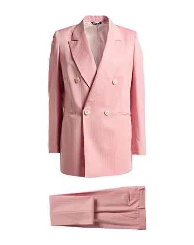 Brian Dales Woman Suit Antique Rose Size 12 Wool In Pink