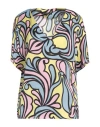 Brian Dales Woman Top Yellow Size 8 Viscose In Yellow