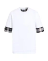 Brian Rush Man T-shirt White Size Xxl Cotton In White