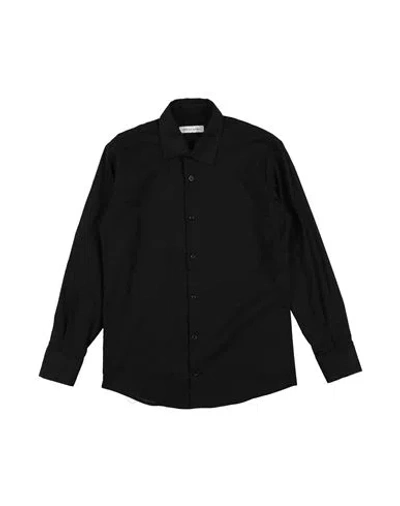 Brian Rush Babies'  Toddler Boy Shirt Black Size 4 Linen, Cotton