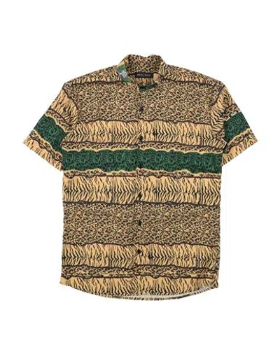 Brian Rush Babies'  Toddler Boy Shirt Sand Size 4 Polyester, Elastane In Burgundy