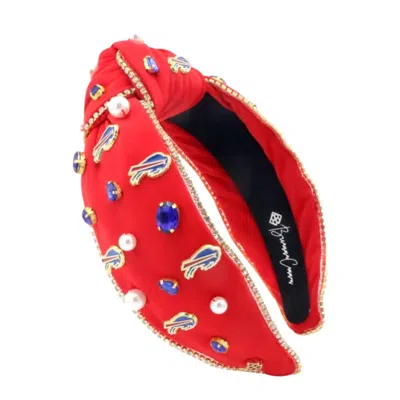 Brianna Cannon Buffalo Bills Logo Headband In Red