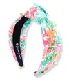 Brianna Cannon Women's Garden Headband In Spring In Multi