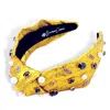 Brianna Cannon Women's Lsu Tigers Logo Headband In Gold In Gold