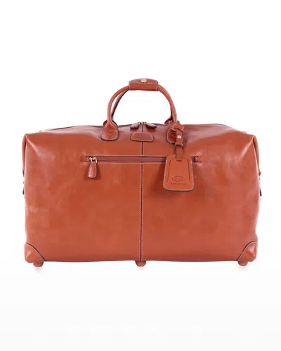 Bric & Apos;s Pelle Cognac 22" Cargo Duffel Luggage