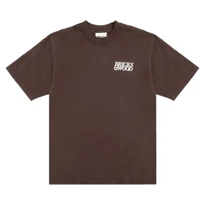 Pre-owned Bricks & Wood From South Central With Love Tee 'clove' | Brown | Men's Size S
