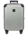 Bric's Amalfi 21 Carry On Spinner Suitcase In Silver