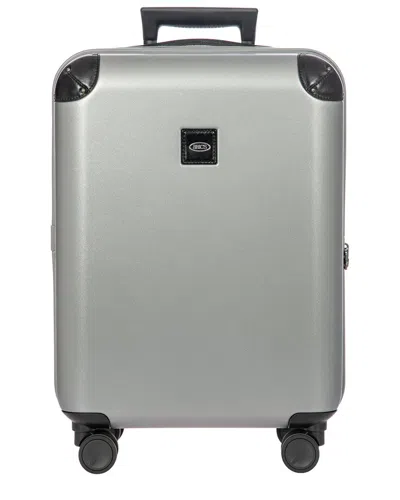 Bric's Brics Amalfi 21in Spinner Trunk In Silver