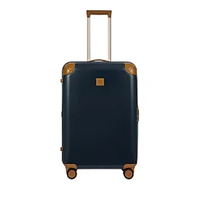 Bric's Amalfi 27 Spinner Suitcase In Blue/tan