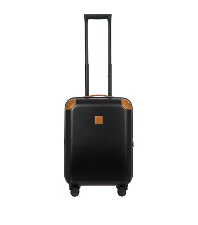 Bric's Amalfi Spinner Cabin Suitcase In Black