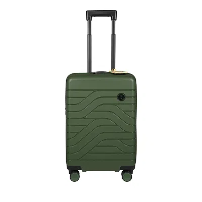 Bric's B Y Ulisse 21 Carry-on Expandable Spinner In Forest Green