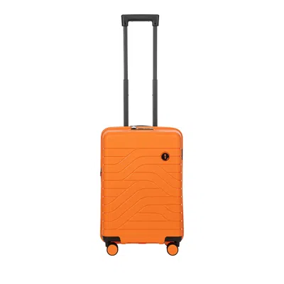 Bric's B Y Ulisse 21 Carry-on Expandable Spinner In Orange