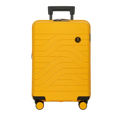 Bric's B Y Ulisse 21 Carry-on Expandable Spinner In Yellow