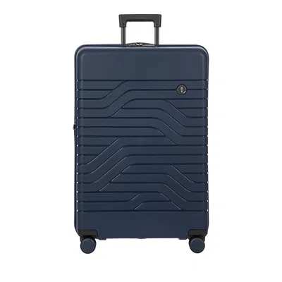 Bric's B/y Ulisse 30" Expandable Spinner Luggage In Ocean Blue