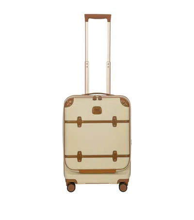 Bric's Bellagio 3 Cabin Suitcase In Ivory