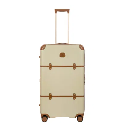 Bric's Bellagio 3 Wheeled Trunk In Ivory