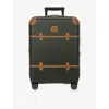 Bric's Olive Bellagio Four-wheel Recycled-polycarbonate Cabin Suitcase 55cm In Olive