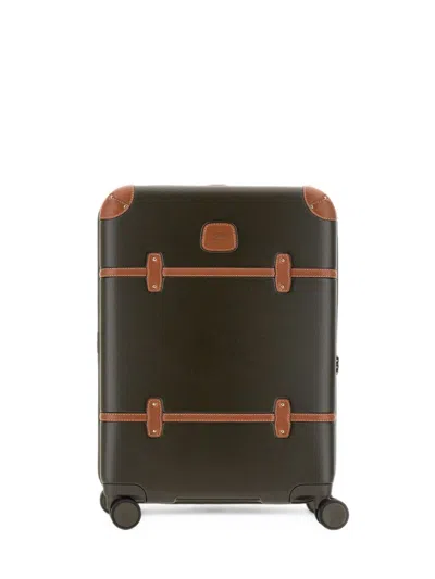Bric's Bellagio Leather-trimmed Suitcase In Brown