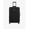 Bric's Black X-travel Four-wheel Recycled-polyamide Suitcase 77cm In Black