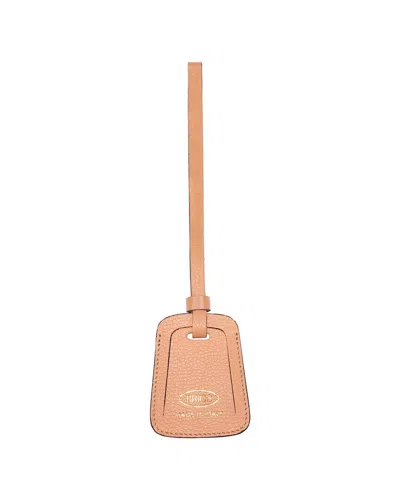 Bric's Address Tag In Brown