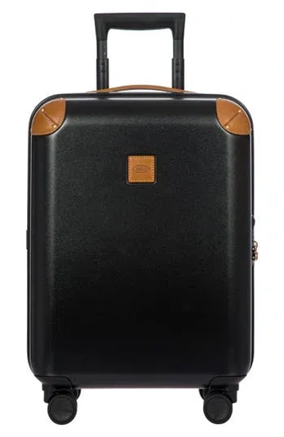 Bric's Amalfi 21" Carry-on Spinner Suitcase In Black
