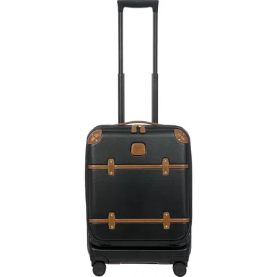 Bric's Bellagio 3.0 21" Carry-on Expandable Spinner W/pocket In Black