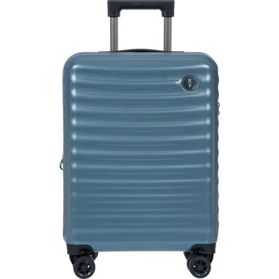 Bric's B|y Nausicaa 21-inch Expandable Spinner Carry-on Suitcase In Grey Blue