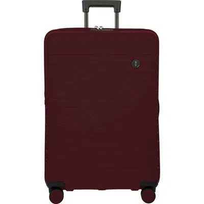 Bric's By Ulisse 28" Expandable Spinner Luggage In Burgundy