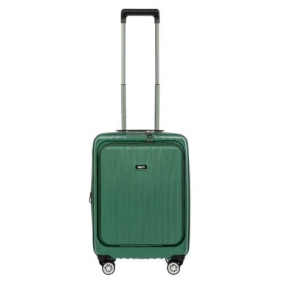 Bric's Cervia 21" Spinner Carry-on With Front Pocket In Green