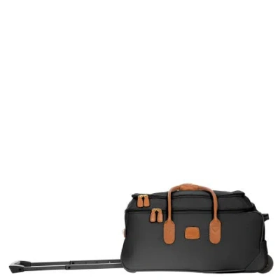 Bric's Firenze 21" Carry-on Rolling Duffle In Black