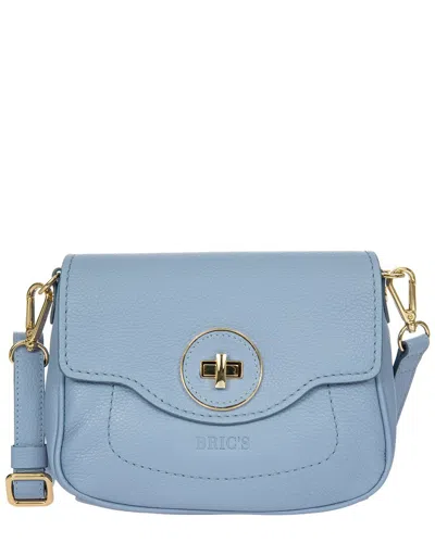 Bric's Gondola Gardenia Leather Bag In Blue