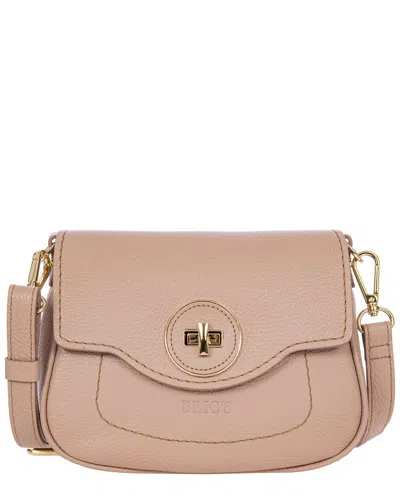 Bric's Gondola Gardenia Leather Bag In Pink