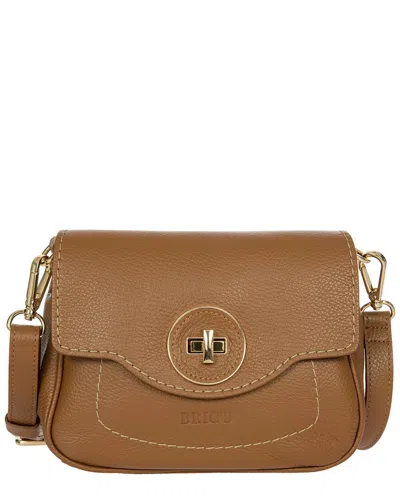 Bric's Gondola Gardenia Leather Bag In Brown