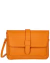 Bric's Gondola Garofano Mini Leather Purse In Orange