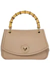 Bric's Gondola Girasole Leather Bag With Loop Handle In Brown