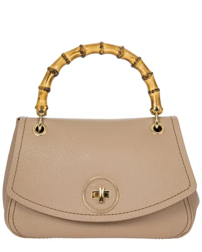 Bric's Gondola Girasole Leather Bag With Loop Handle In Brown